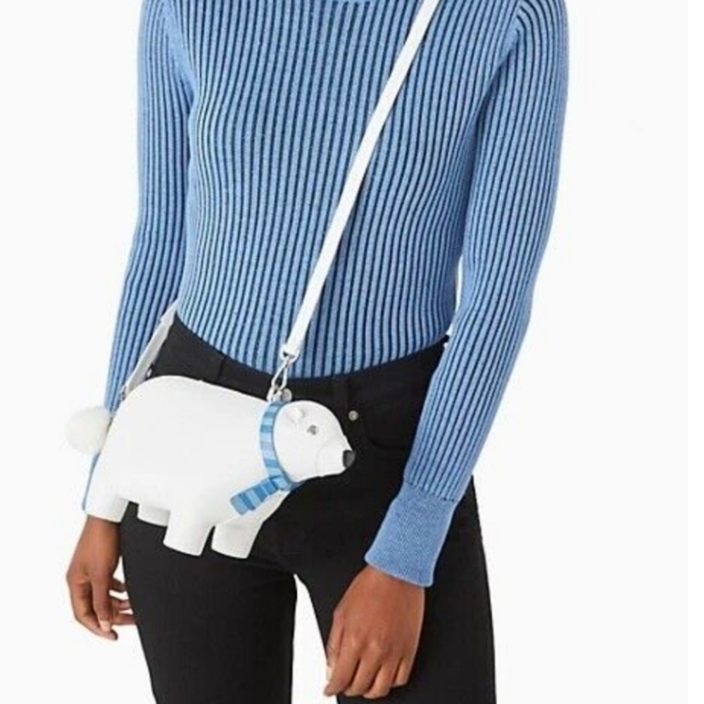 New KATE SPADE Polar Bear Shoulder/Crossbody Bag. From the Arctic Friends series